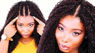 How To CROCHET BRAIDS For Beginners Step By Step [upl. by Kelda422]