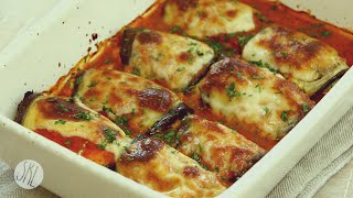 1 Minute Recipe  Eggplant Rollatini [upl. by Wons]