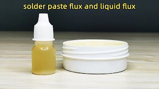 How to make solder paste flux and liquid flux [upl. by Coop125]