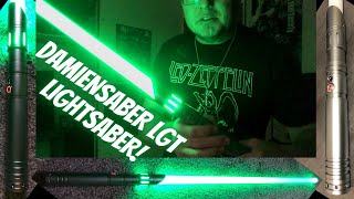 DAMIENSABER LGT LIGHTSABER REVIEW [upl. by Assetal]