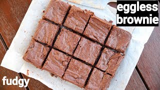 brownie recipe  chocolate brownies  एगलेस ब्राउनी रेसिपी  eggless brownie recipe [upl. by Kleinstein366]