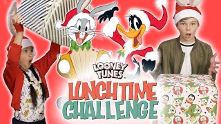 Bugs Bunnys Oven Mitt Christmas Challenge  Looney Tunes Lunchtime Challenge  WB Kids [upl. by Jenny]