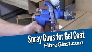 Spray Guns for Gel Coat [upl. by Oregolac639]