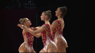 Kilmarnock Acro GC  BRONZE  1319 WG  Combined  2019 British Acrobatic Championships [upl. by Kezer775]