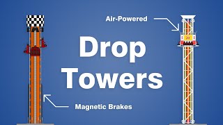 How Drop Tower Rides Work [upl. by Borries]