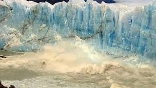 Espectacular derrumbe del glaciar Perito Moreno [upl. by Rind420]