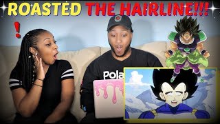 SSJ9K quotBroly vs Goku and Vegeta RAP BATTLEquot REACTION [upl. by Gladstone]