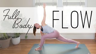 Full Body Flow  20Minute Yoga Practice [upl. by Nylrahs]