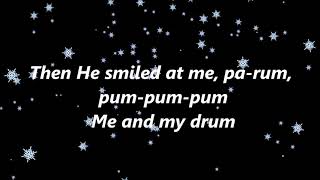 for KING amp COUNTRY  Little Drummer Boy Lyrics [upl. by Teador886]