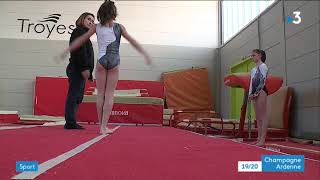 Immersion au Centre départemental de gymnastique de Troyes [upl. by Akoyin]