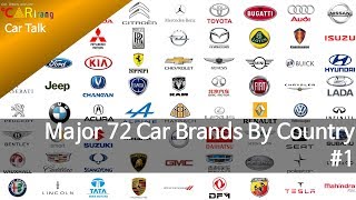 European Car Brands by country 1 [upl. by Araec]