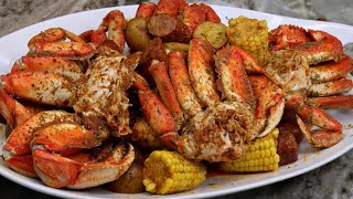 DUNGENESS Crab Boil  Seafood Boil Recipe [upl. by Rtoip]