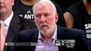 Gregg Popovich Tells Danny Green to “shut the f— up” [upl. by Eeram192]