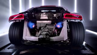 Audi R8 V10  Engine Acceleration Dyno 2014 [upl. by Trescott619]