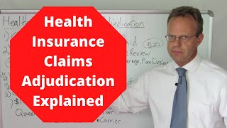 Health Insurance Claims Adjudication [upl. by Aicatsana]