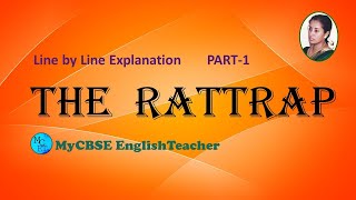 The Rattrap Class 12 line by line explanation part 1 [upl. by Towers]