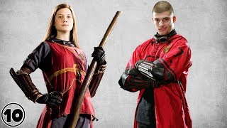 Top 10 Harry Potter Quidditch Players [upl. by Ynaffi]