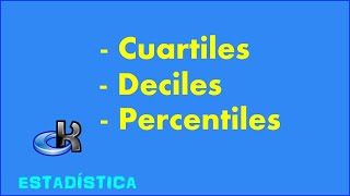 Cuartiles Deciles y Percentiles [upl. by Adnil]