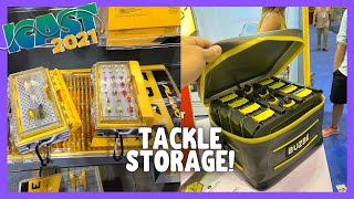 AMAZING NEW Tackle Storage Systems From Plano And Buzbe Fishing  ICAST 2021 [upl. by Elyrrad]