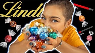 I TRIED EVERY LINDOR BALL  REVIEW [upl. by Eidnim]