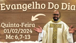 EVANGELHO DO DIA – 01022024  HOMILIA DIÁRIA – LITURGIA DE HOJE  EVANGELHO DE HOJE PADRE GUSTAVO [upl. by Vas]