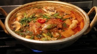 Spicy fish soup maeuntang [upl. by Ulysses425]