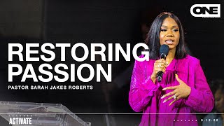 Restoring Passion Sarah Jakes Roberts [upl. by Beatrisa752]