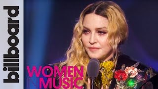 Madonna Woman of The Year Full Speech  Billboard Women in Music 2016 [upl. by Marianna963]