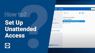 How to Set up Unattended Access [upl. by Yedsnil]