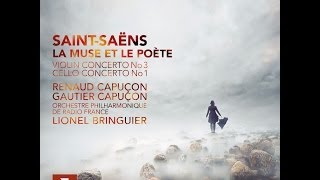 Renaud amp Gautier CAPUÇON SAINTSAËNS quotLa Muse et le Poètequot [upl. by Bigod587]