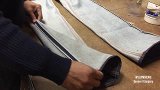 How to Taper Jeans Professionally [upl. by Limbert496]