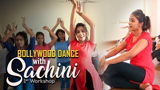 1st Bollywood Dance Workshop  Sachini Nipunsala [upl. by Ayahs]