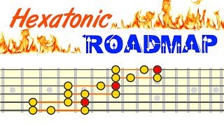 Hexatonic Roadmap  Blaze The Neck With These 5 Patterns [upl. by Ailicec484]