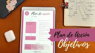 CÓMO CREAR UN PLAN DE ACCIÓN 🎯 OBJETIVOS SMART  TidyToc [upl. by Cressi709]