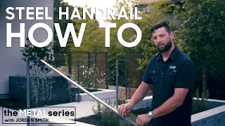 Steel Handrail HOW TO  Part I [upl. by Olen970]