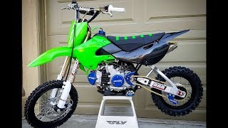 KLX110 Full Mod Build  Final Assembly  Part 9 [upl. by Oiligriv362]