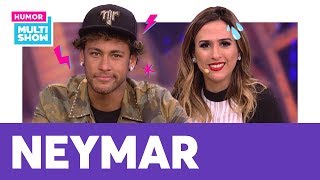 Neymar e Tatá Werneck falam de FAKE NEWS e mais  AQUECIMENTO Lady Night  Humor Multishow [upl. by Mordecai]