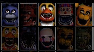 Ultimate Custom Night  Unwithered Animatronics Mod [upl. by Ahtikal272]