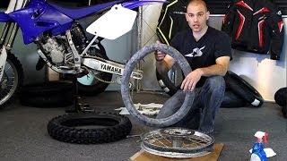 How To Change a Dirt Bike Tire  Motorcycle Superstore [upl. by Oleta427]