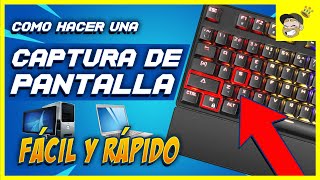 ✅ Como tomar una CAPTURA de PANTALLA en cualquier PC o LAPTOP 【2022】 [upl. by Eltsirc778]