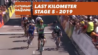 Last Kilometer  Stage 5  Critérium du Dauphiné 2019 [upl. by Nessah]