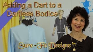 How to Add a Bust Dart by SureFit Designs™ [upl. by Sisto]