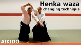 Aikido HENKA WAZA changing techniques by Stefan Stenudd [upl. by Pfeifer]