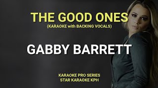 Gabby Barrett  The Good Ones  KARAOKE with BACKING VOCALS [upl. by Farland]