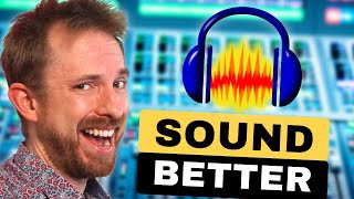 How To Make Your Voice Sound Better in Audacity [upl. by Ehlke]