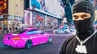 MOST WANTED DRIVERS TAKEOVER TIMES SQUARE [upl. by Nya]