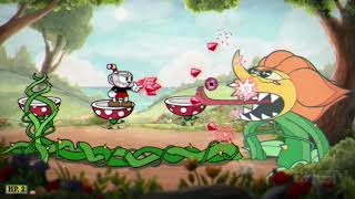 Cuphead Walkthrough  How to Beat Floral Fury Cagney Carnation [upl. by Inod321]