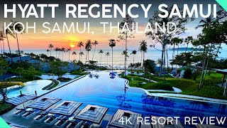 HYATT REGENCY SAMUI Koh Samui Thailand【4K Tour amp Review】STUNNING 5Star Resort [upl. by Daffie]