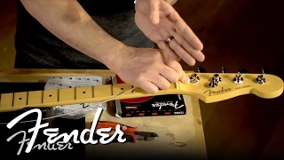 How To Change Your Bass Strings  Fender [upl. by Penrod]