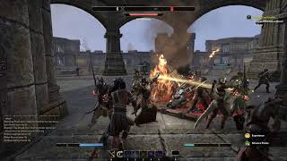 Elders Scrolls Online PVP Siege [upl. by Ghassan480]